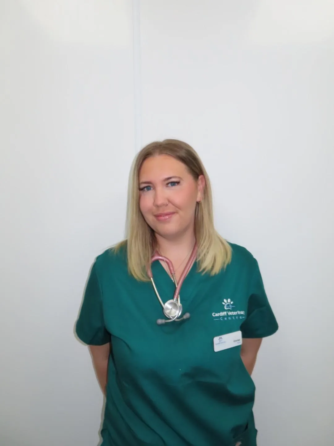 Cerian, RVN at Cardiff Veterinary Centre